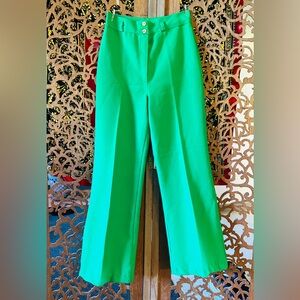 Vintage Green Trousers - XXS